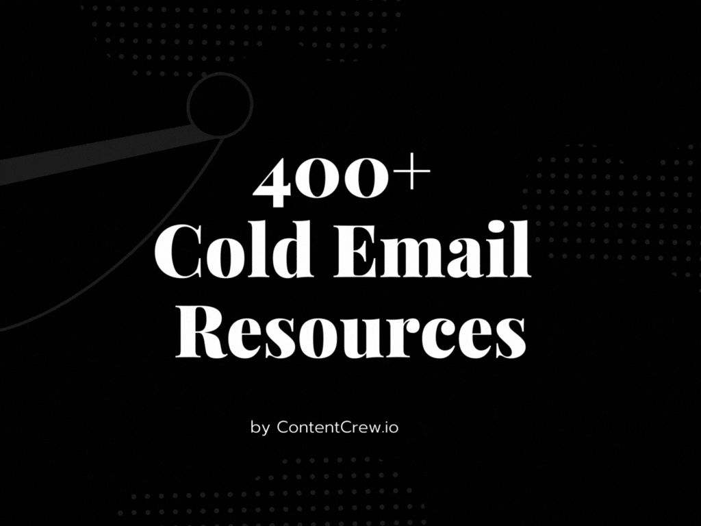400+ Cold Email Resources